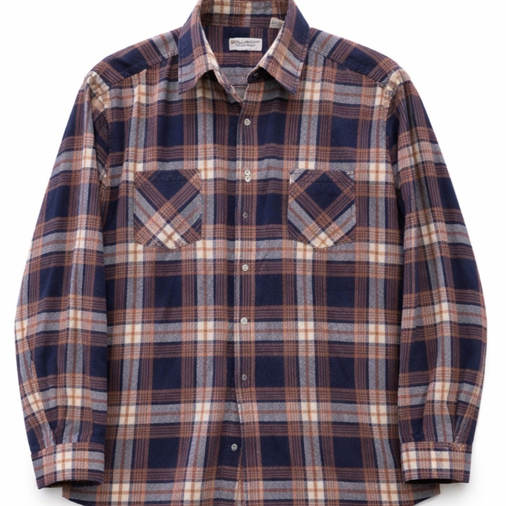 Plaid Men's Highlander Flannel Shirt - By Bud Berma XL
